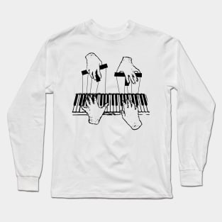 Funny Piano Teacher and Piano Student Long Sleeve T-Shirt